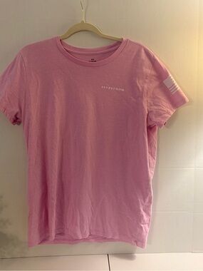 Under Armour Freedom Women’s XL Pink American Flag Graphic T-Shirt